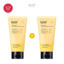 Belif (현대백화점)빌리프 1+1슈퍼 나이츠 - 브라이트 토닝 비건 팩클렌저 150ml (Hyundai Department Store) Belif 1+1 Super Nights - Bright Toning Vegan Pack Cleanser 150ml
