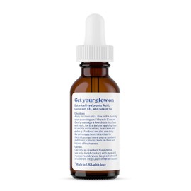 ASUTRA Anti-Aging Hyaluronic Acid Serum for Face, 1 fl oz (2pk) | Vitamin E & C, Aloe, Green Tea, Geranium & Jojoba Oil | Plumping Anti-Aging Face Serum, Hydrating Facial Skin Care, Pairs Well with Vitamin C Serum & Retinol Serum