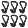 PATIKIL 6 Pack Ratchet Double J Hook Load 5511 LBS