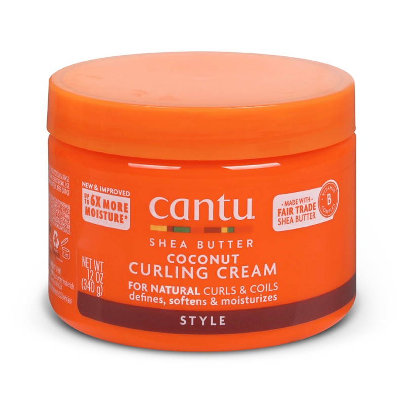 Cantu Coconut Curling Cream, 12 Ounce