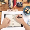 Purture Refill Lined Paper, Leather Journal Refills Lined, 6-Holes Inserts