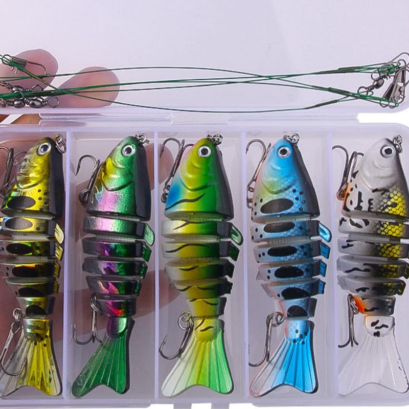 Swim Baits for Bass Fishing - 3D Trout Bait with