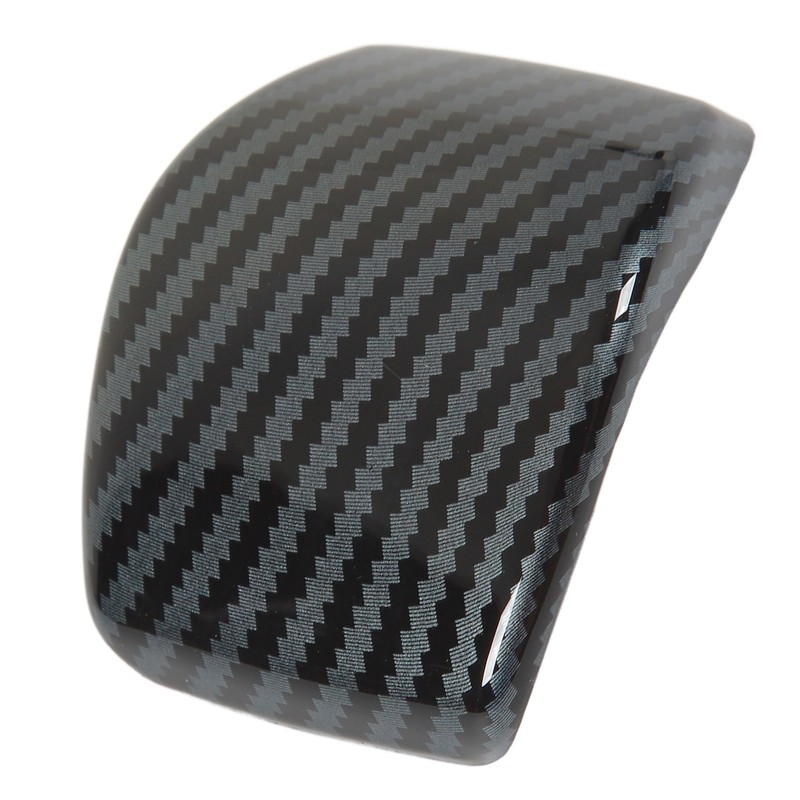 Gear Shift Knob Cover Carbon Fiber Pattern Protective Shift Head