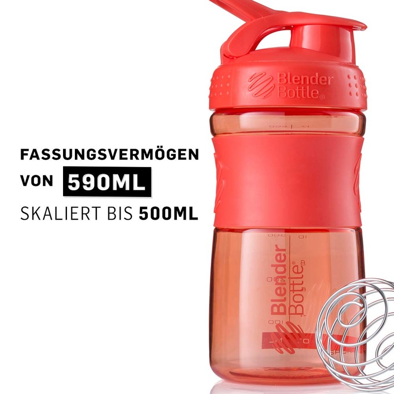 BlenderBottle Sport Mixer Tritan Shaker Protein Shaker Water Bottle Diet