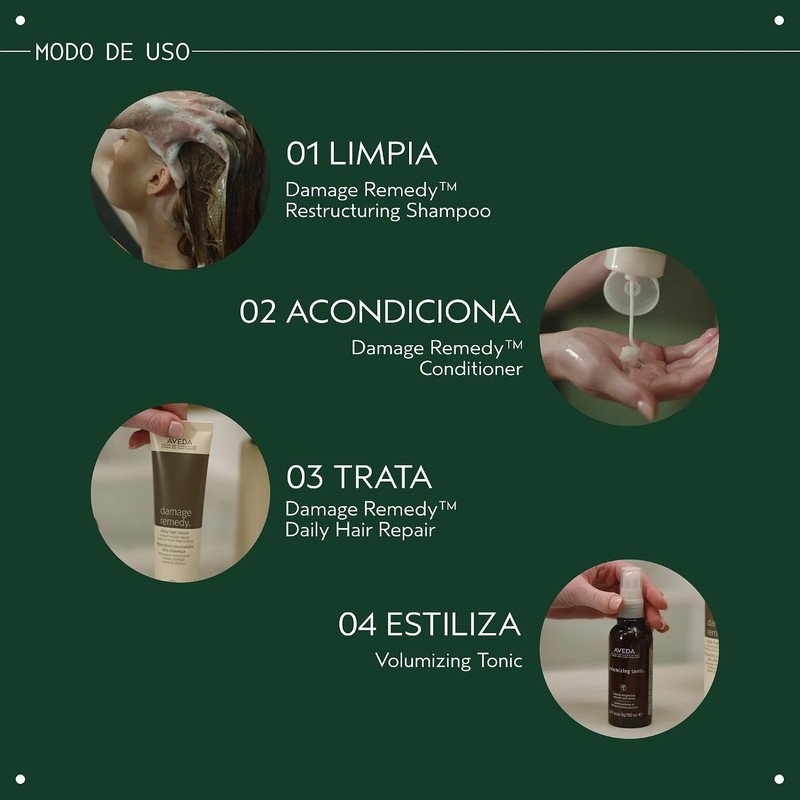 Aveda Damage Remedy Restructuring Acondicionador Suaviza y Fortalece