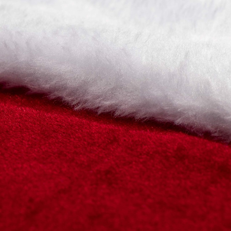 com-four® High-quality Christmas Tree Skirt to Protect Against Pine Needles,