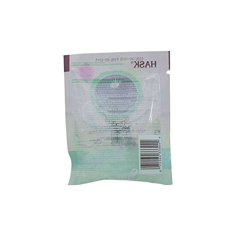 Hask Cucumber Aloe Water Clear Deep Conditioner 1.75oz (1PCS)