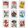Baker Ross AC882 Pesky Pirate Temporary Tattoos (Pack of 24)