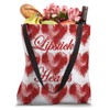 Lipstick Hearts Tote Bag