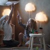 Ikea Upplyst LED Wall lamp Cloud White 404.408.32