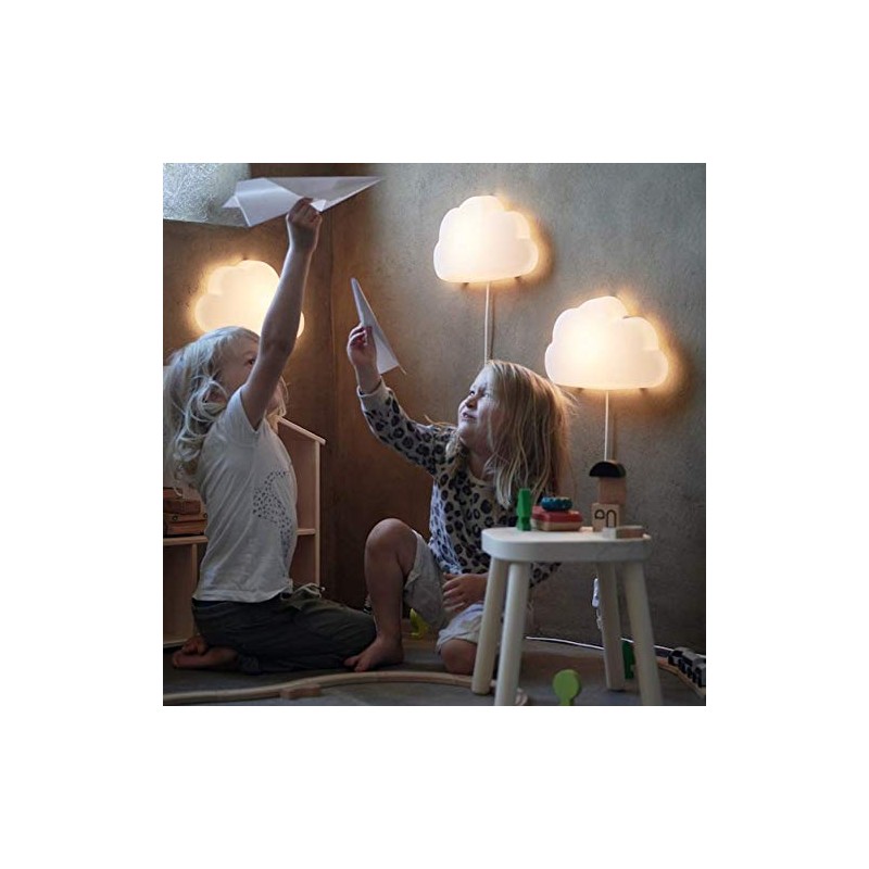 Ikea Upplyst LED Wall lamp Cloud White 404.408.32