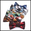 White Fang NC041 Men's Bow Tie, Plaid Pattern, Polyester, Formal,