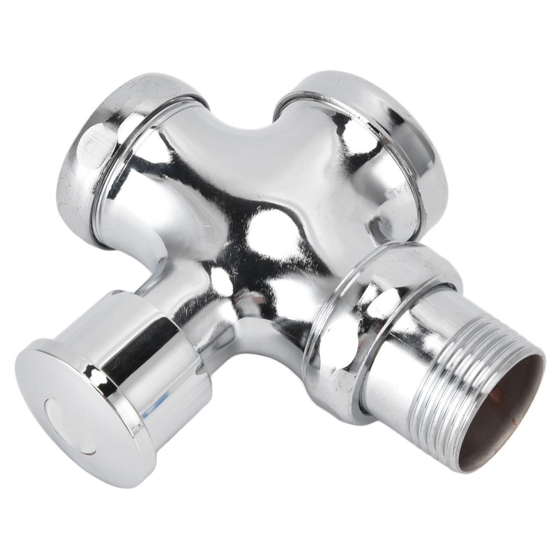 Urinal Flush Valve with Push Button Toilet Delay Flushing Valve