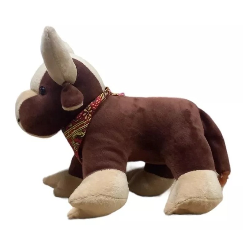 KFMX Peluche Mini Toro Con Paliacate Torito