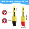 2pcs Wire Piercing Probe Kit, Insulation Puncture Wire Probe Piercing