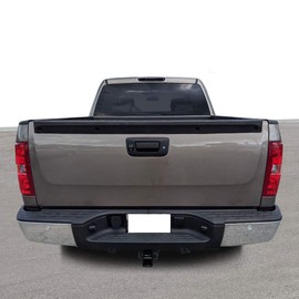 GRAND ORANGE LED Third 3rd Brake Light Clear Lens Compatible with Chevy Silverado/Sierra 1500 2500HD 3500HD 2007-2013 Cargo Light Rear High Mount Stop Lamp Tail Light