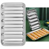 Stainless Steel Sausage Mold, 6 Cavity Hot Dog Mould with