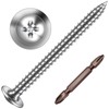 ORTAVA Tapping Screws M4 x 25 mm, Pack of 50