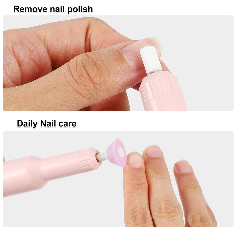 VOCOSTE Electric Nail File Set Nail Drill Machine Pedicure Set