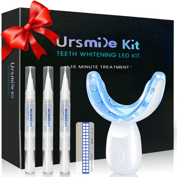 Teeth Whitening Kit with LED Light for Sensitive Teeth and
