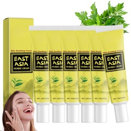 6PCS Chinese Body Cream,Clarifying Botanical Natural Face Cream Set,Soothing and Balancing Skin Smiles and Joys Cream,East Asia BodyCream for Skincare,VersatileCream Plant Essences For Dry Skin Relief