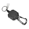 2 PCS Retractable Key Chain High Resiliency 31.5in Frosted Shell