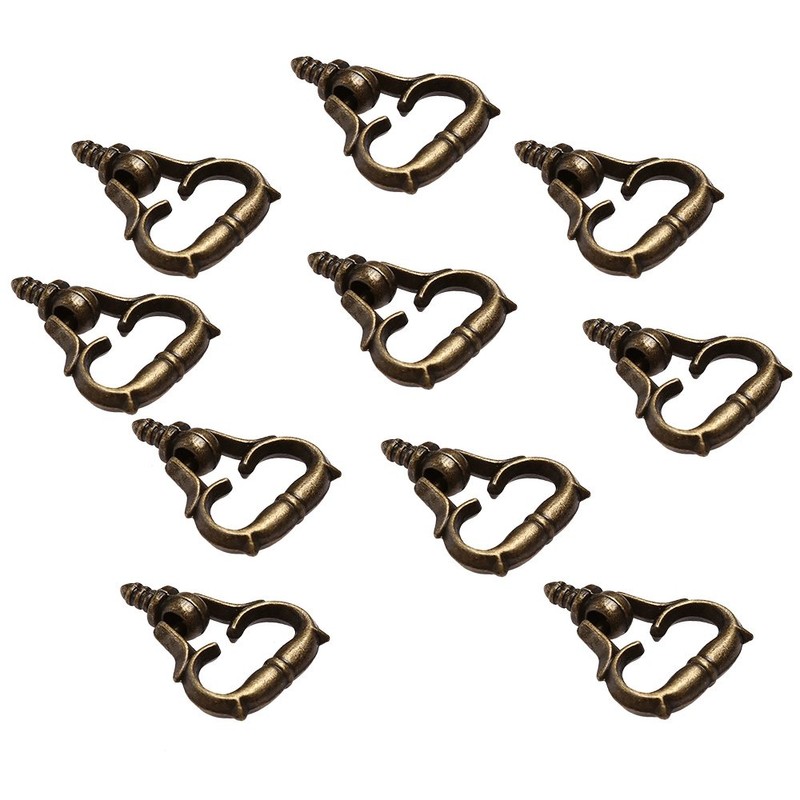 ZIJIA 10PCs Jewelry Box Pull Handle Dresser Drawer for Cabinet