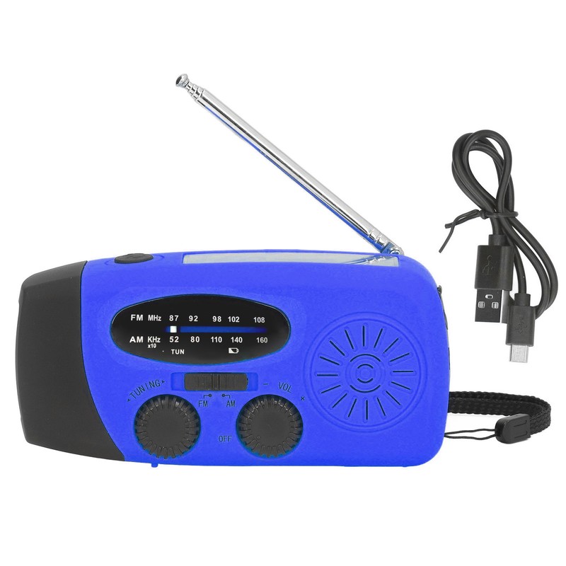 Hand Crank Solar Radio Multifunctional Emergency Radio LED Radio with