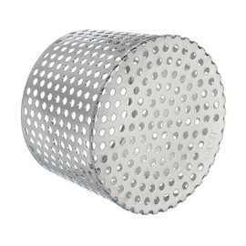 PATIKIL Gutter Guard Filter 4.9"-4.3", PVC Termination Cap Mesh Screen Roof Vent Cover Stainless Steel Conical Exhaust Pipe Cover Downspout Guard Filter Strainer for Downspout