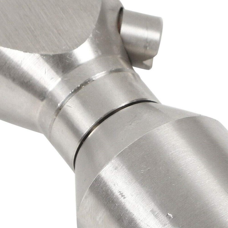 CNCEST 1/2" 360° Continuous Rotary Cleaning Nozzle Stainless 304 Tank