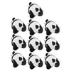 10pcs Mini Panda Plush Toy Soft Cute Tiny Panda Doll