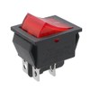 WITTKOWARE Control Rocker Switch 30 x 22 mm Snap-In, 2-Pole,