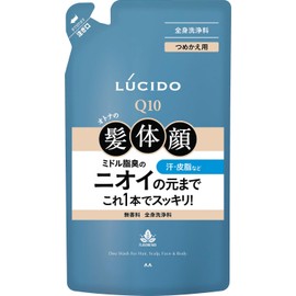 LUCIDO Whole Body Deo Wash, Refill, Whole Body Foam Soap, 12.8 fl oz (380 ml)