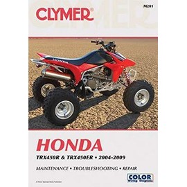 Clymer Honda TRX450R and TRX450ER, 2004-2009 (Clymer Manuals: Motorcycle Repair)