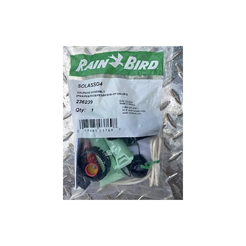 Rain Bird SOLASSG4 - Solenoid Repair Kit for PEB, PGA,