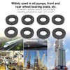 8Pcs Shaft Seals O Type Oil Resistance Industrial Mechanical Bearing
