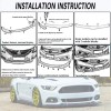 KEEPDSGN For Ford Taurus SHO SEL Front Bumper Lip Spoiler