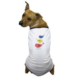 CafePress Bird Stack Dog T Shirt Dog T-Shirt, Pet Clothing, Funny Dog Costume