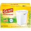 Glad Medium Trash Bags, 8 Gallon, Gain Original with Febreze
