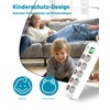 Maiyle 5-Way Power Strip, Power Strip Individually Switchable 1 2
