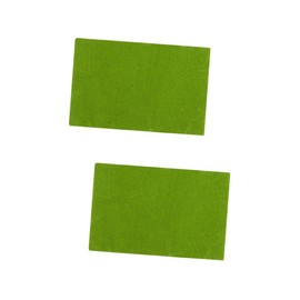 TOVINANNA 2pcs Model Grass Mat Turf Paper for Sand Table Building Fake Lawn Material for Miniature Scenery Landscape Decoration and Model Train Layouts