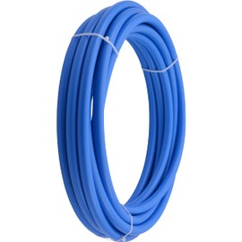 SharkBite 3/4 Inch x 50 Feet Blue PEX Pipe Flexible Water Tubing for Plumbing, PEX-B, U870B50