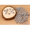 Shapenty 70PCS Small Stainless Steel Nuts Female Thread Screw Hex