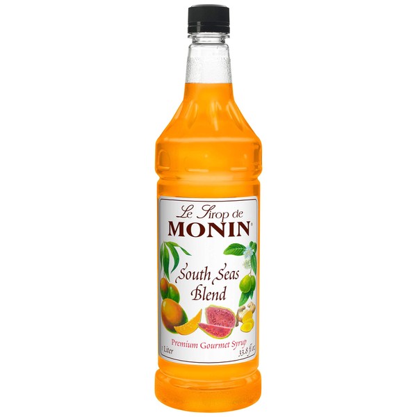 Monin South Seas Blend Flavored Syrup,1 Liter -- 4 per case.