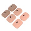 3 Pairs 3D Fake Eye Practice Skin Silicone Microblading Eyebrow
