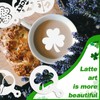 Qumenan 56 Pcs Reusable St Patrick's Day Cookie Stencils Small
