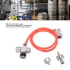 Mini Keg Regulator Automatic Stainless Steel Coffee Soda Keg CO2