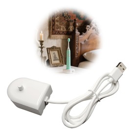 Elektrische Zahnbürste Ladegerät USB Ladestation, Ersatz Ladegerät für Sonicare HX6100 Elektrische Zahnbürste, Induktive Ladestation Kompatibel mit HX6000 HX8000 HX9000 Serie