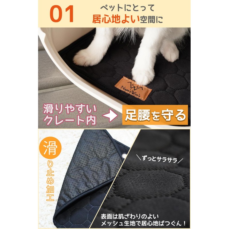 Nyan's Wan's Richell Camping Carry Mat Crate Mat Perfect Size