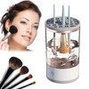 Yolispa USB-betriebene elektrische automatische Make-up-Pinsel-Reinigungsbürsten-Aufbewahrungsbox Kosmetikzubehör